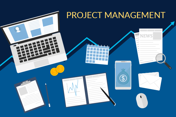 Project management graphic